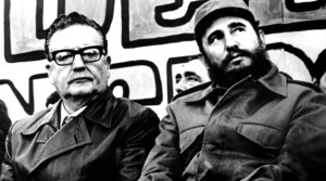 chile Fidel-Castro-Salvador-Allende