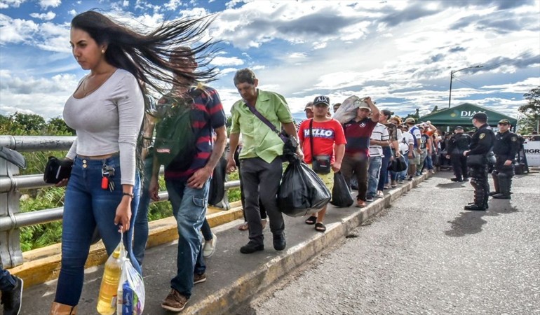 Resultado de imagen para crisis migratoria venezolana